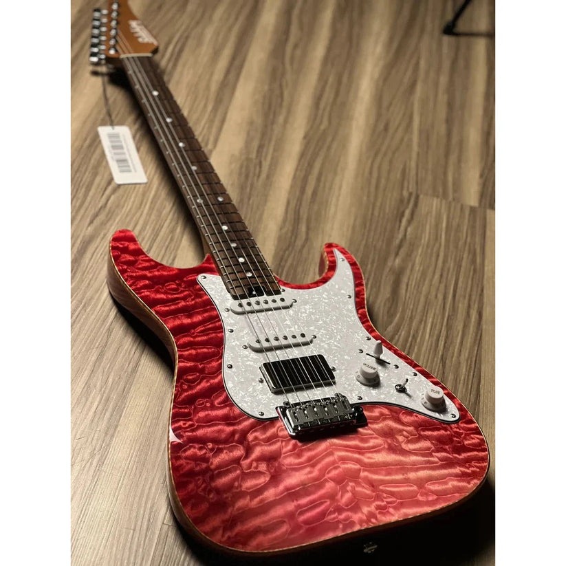 Guitar Điện Soloking MS-1 Custom Strawberry Wakesurf