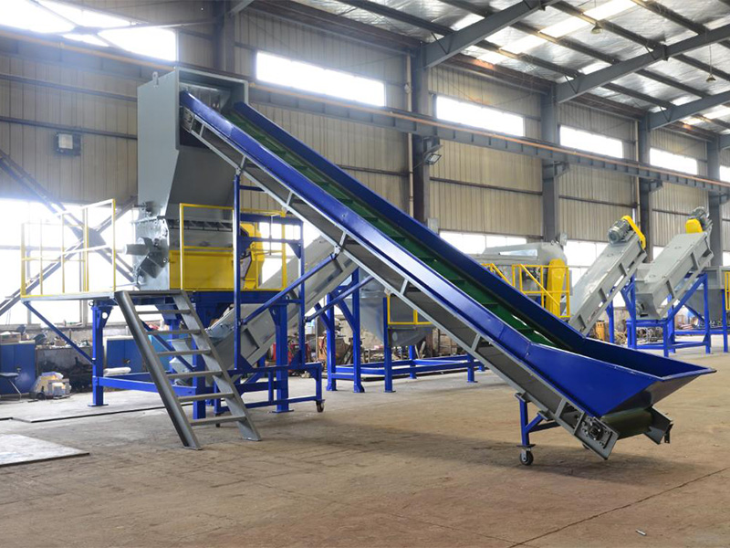 Dây chuyền rửa và tái chế màng PE/PP và bao dệt