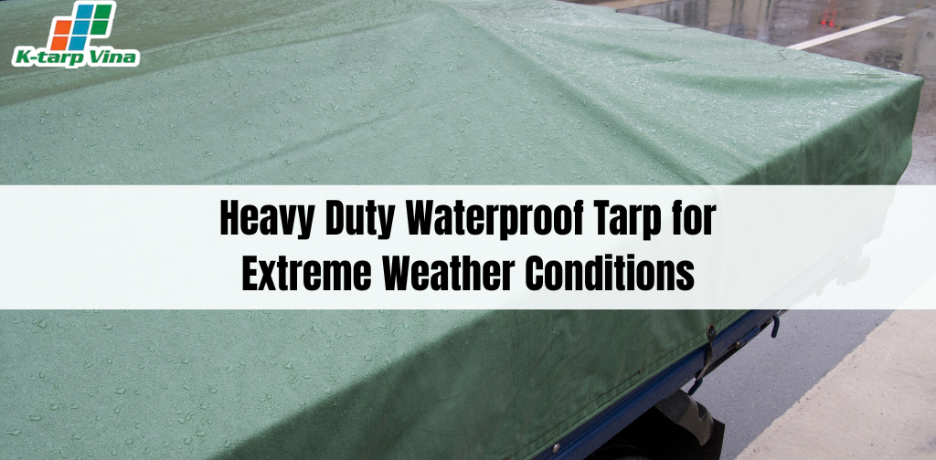 Heavy Duty Waterproof Tarp for Extreme Weather Conditions