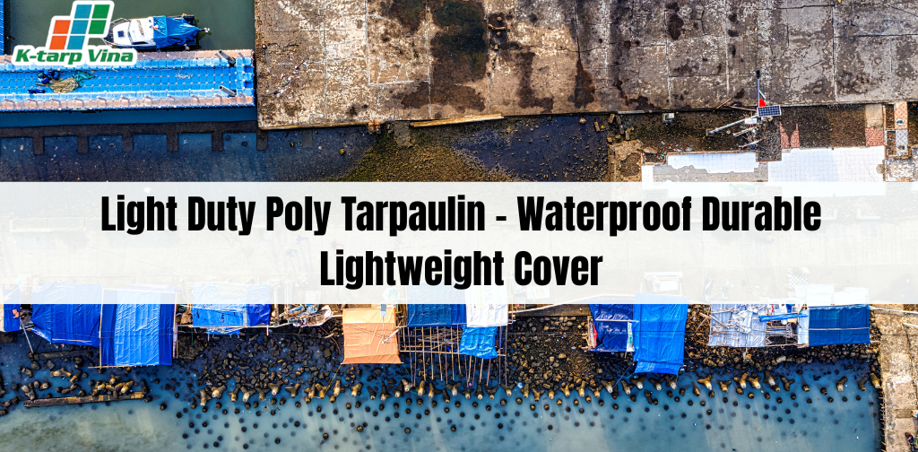 Medium Duty Tarpaulin 200GSM – Durable Waterproof Covers for Every Use