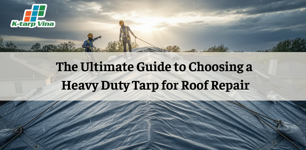 The Ultimate Guide to Choosing a Heavy Duty Tarp for Roof Repair