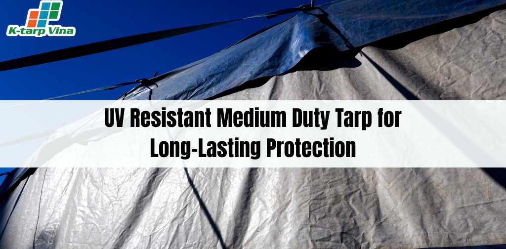 UV Resistant Medium Duty Tarp for Long-Lasting Protection