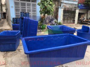 Công ty cung cấp thùng nhựa nuôi cá, thùng nhộm vải