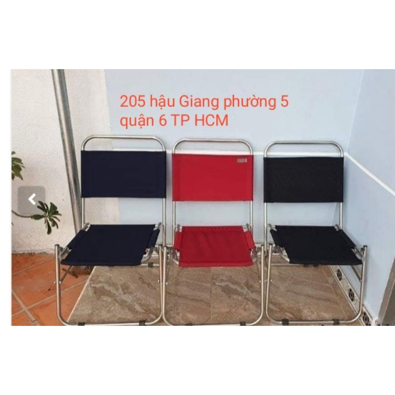 [ Giảm giá 20%] ghế câu cá inox lưới lùn cao cấp