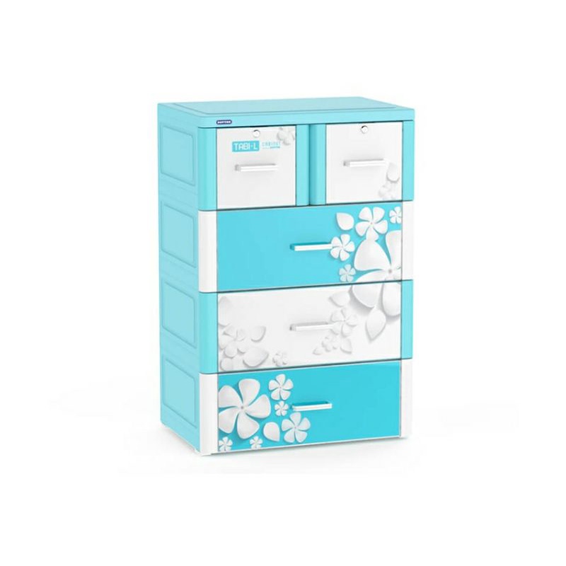 Tủ Nhựa Duy Tân Tabi-L (5 tầng - 6 ngăn)