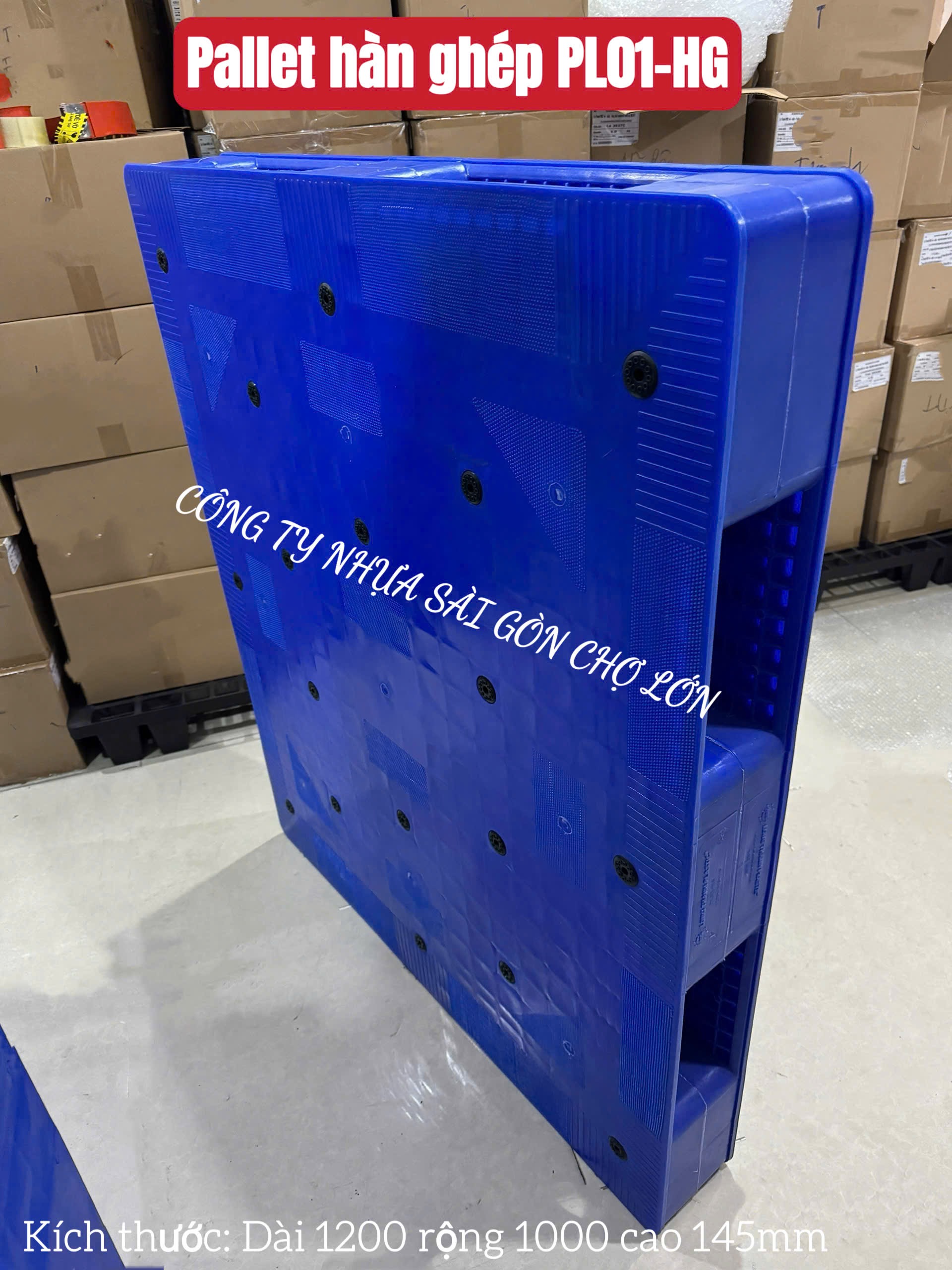 Pallet nhựa hàn ghép PL01-HG
