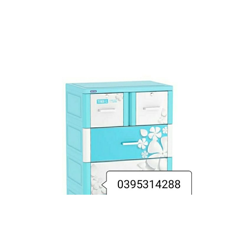 Tủ Nhựa Duy Tân Tabi-L (5 tầng - 6 ngăn)