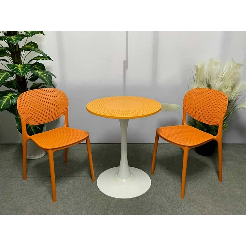 Bàn tròn TULIP mặt nhựa lỗ 60 cm nhập khẩu