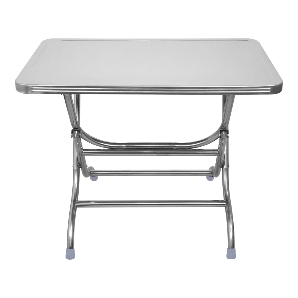 Bàn inox  DELI qui phúc  inox 201 ( hình chữ nhật)