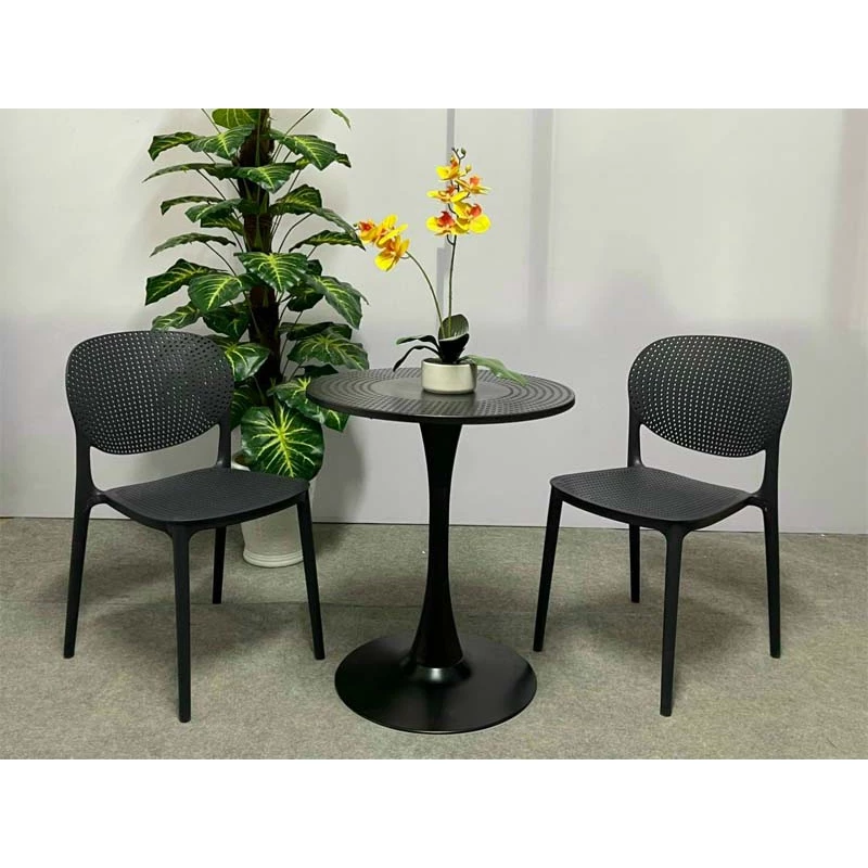 Bàn tròn TULIP mặt nhựa lỗ 60 cm nhập khẩu