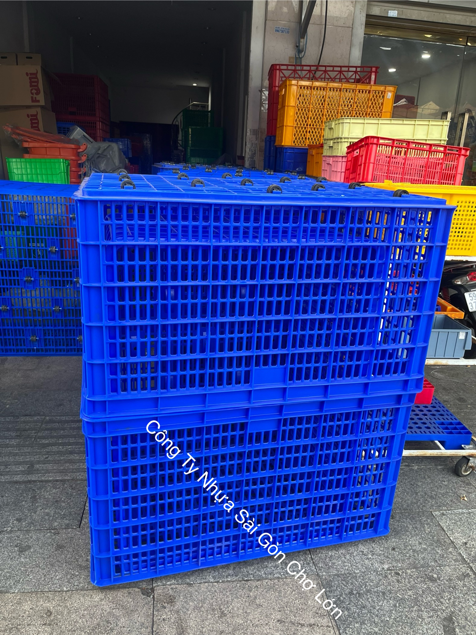SÓNG NHỰA HỞ 26 BÁNH XE - HS015-SH