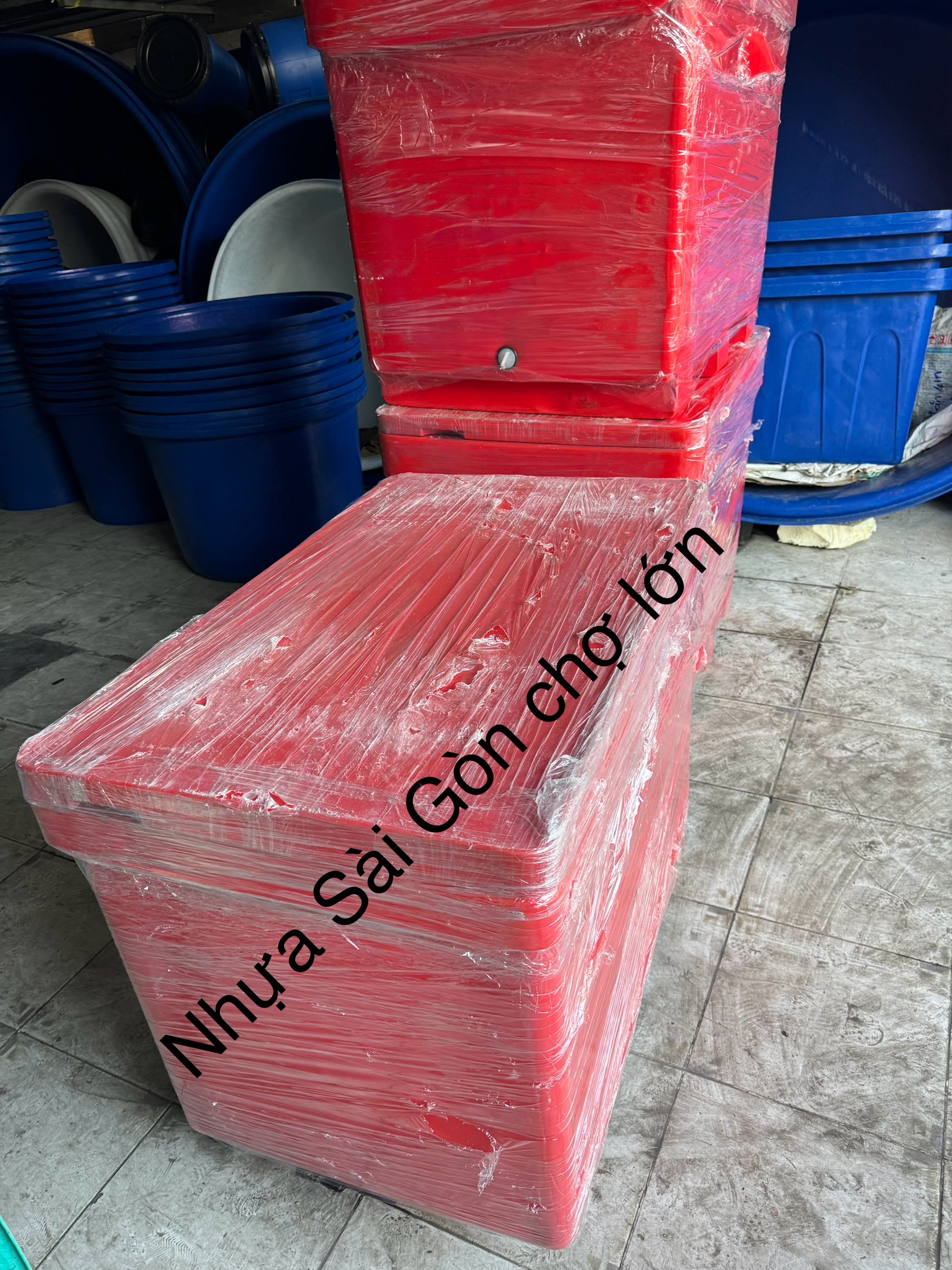 Thùng giữ lạnh 450 lít thái Lan liên doanh nắp rời