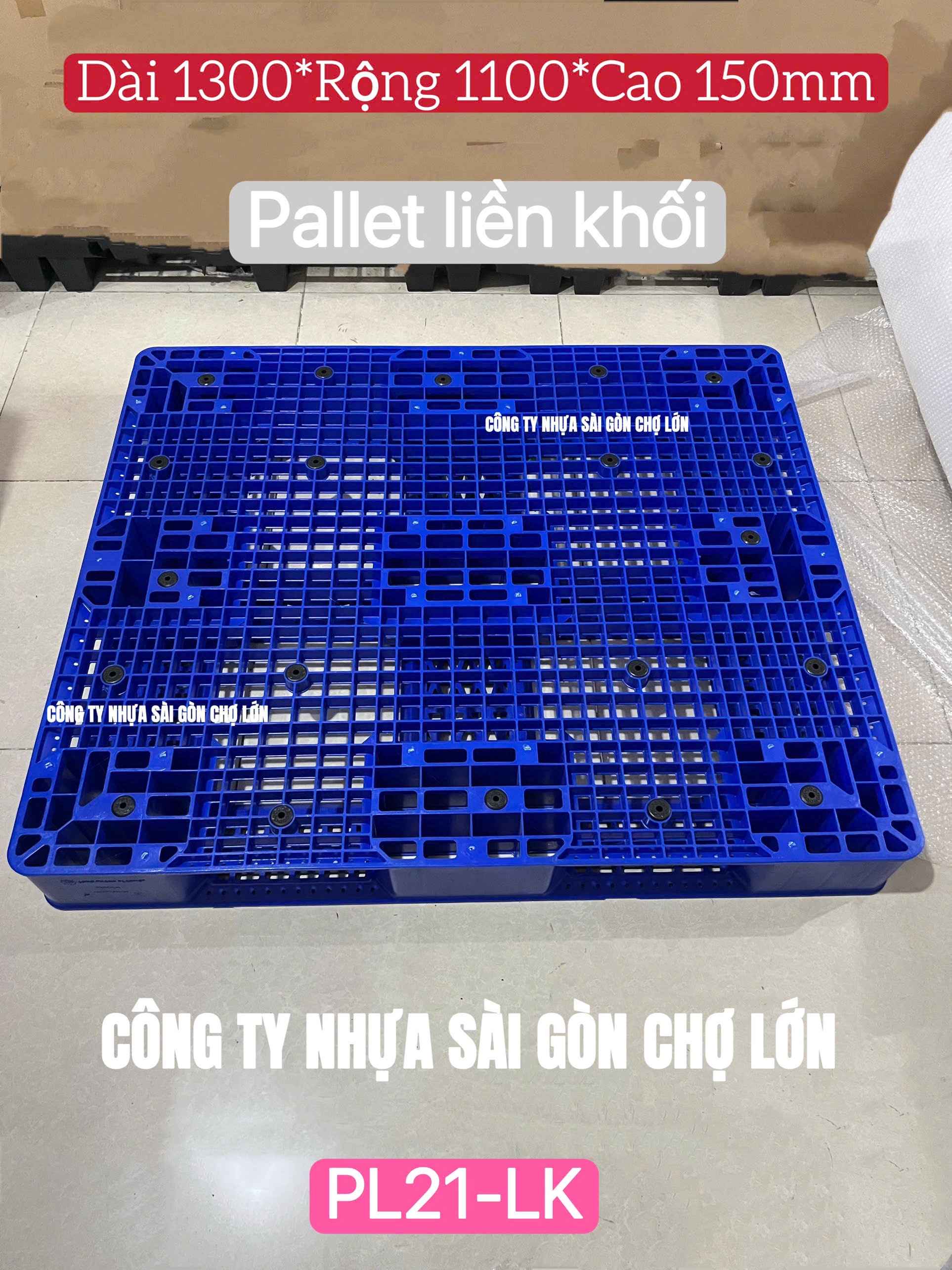 Pallet PL21-LK (1300*1100*150mm)(Chính hãng Long Thành)🌷