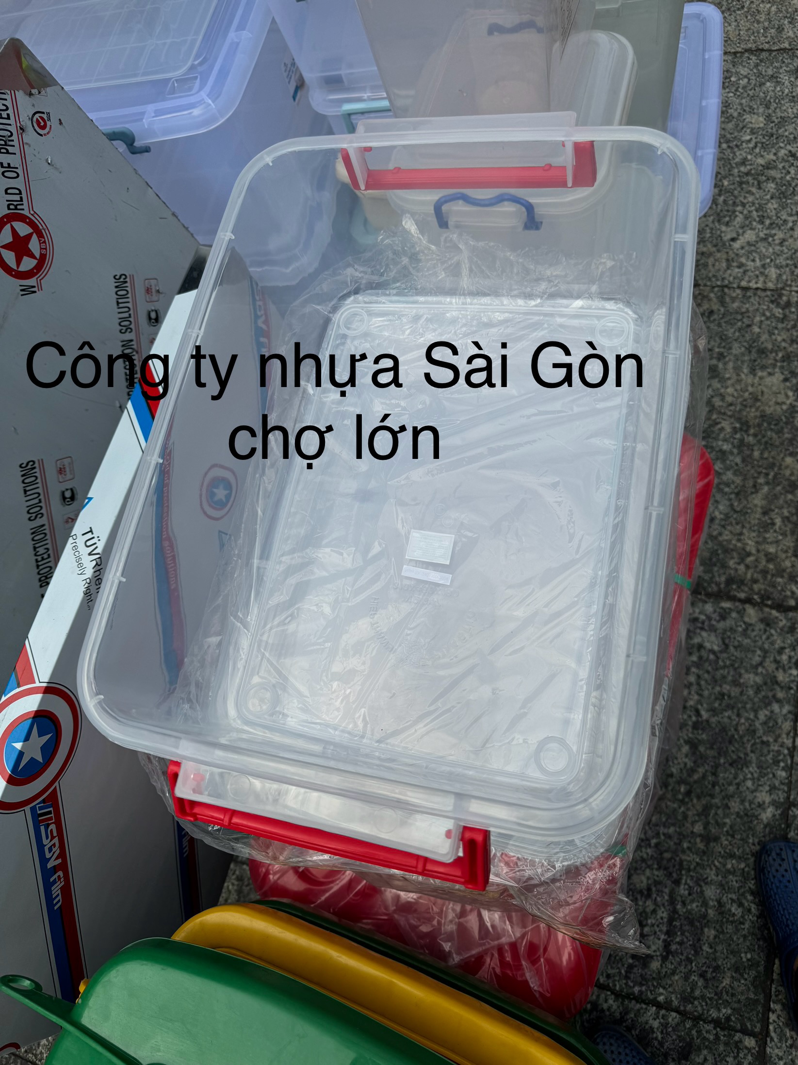 Thùng nhựa trong 15 lít hiệp thành