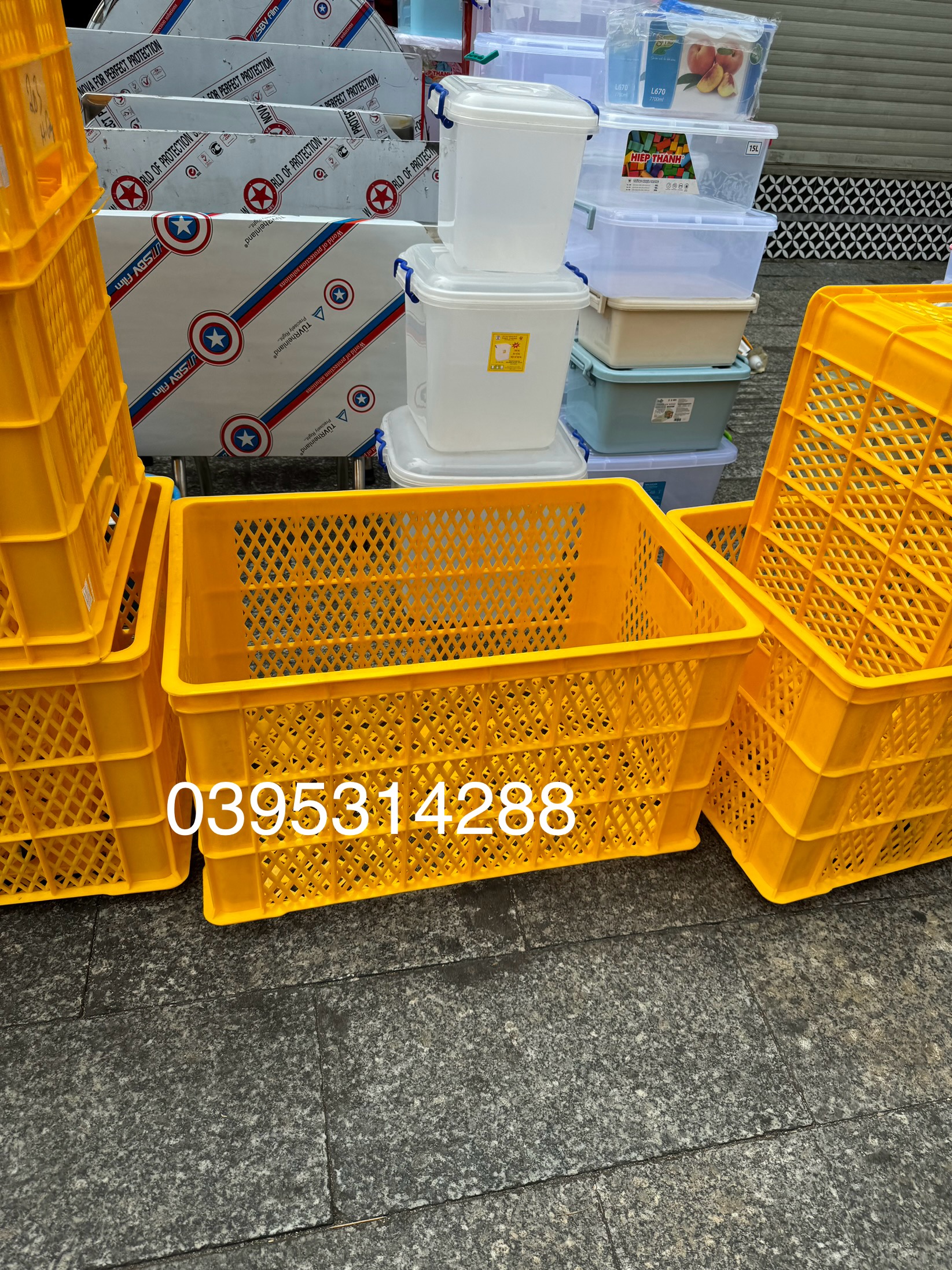 Sóng nhựa 5 bánh xe Hiệp Thành và Long Thành