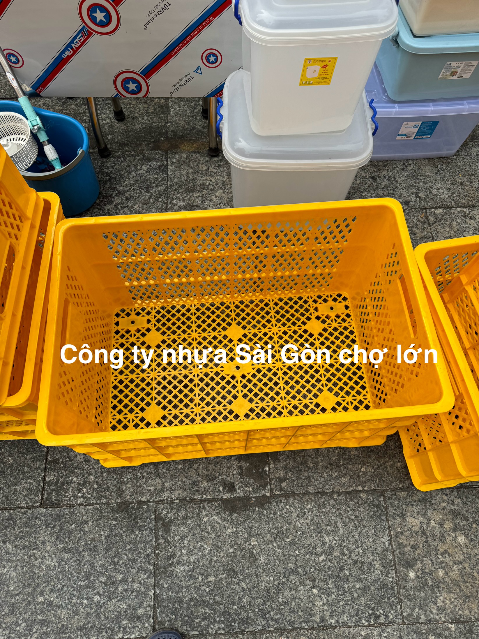 Sóng nhựa 5 bánh xe Hiệp Thành và Long Thành