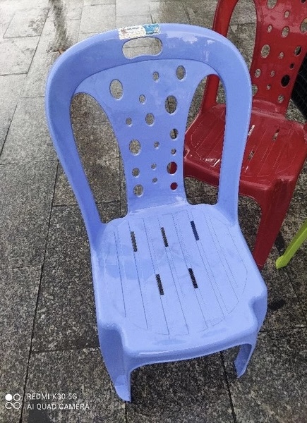Ghế dựa lớn oval qui phúc màu hồng