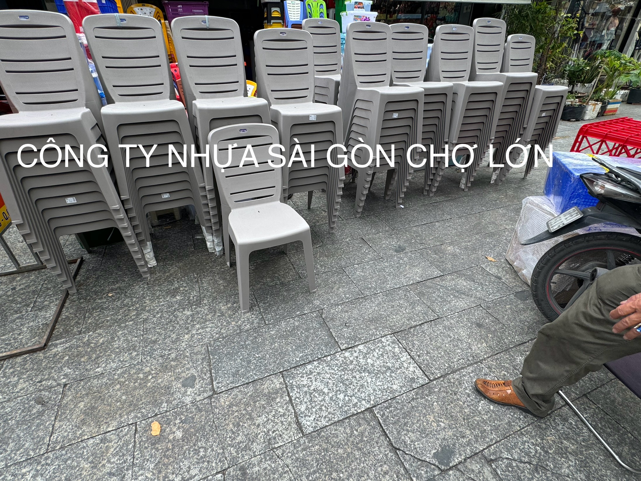 Ghế dựa lớn sọc ngang Duy Tân