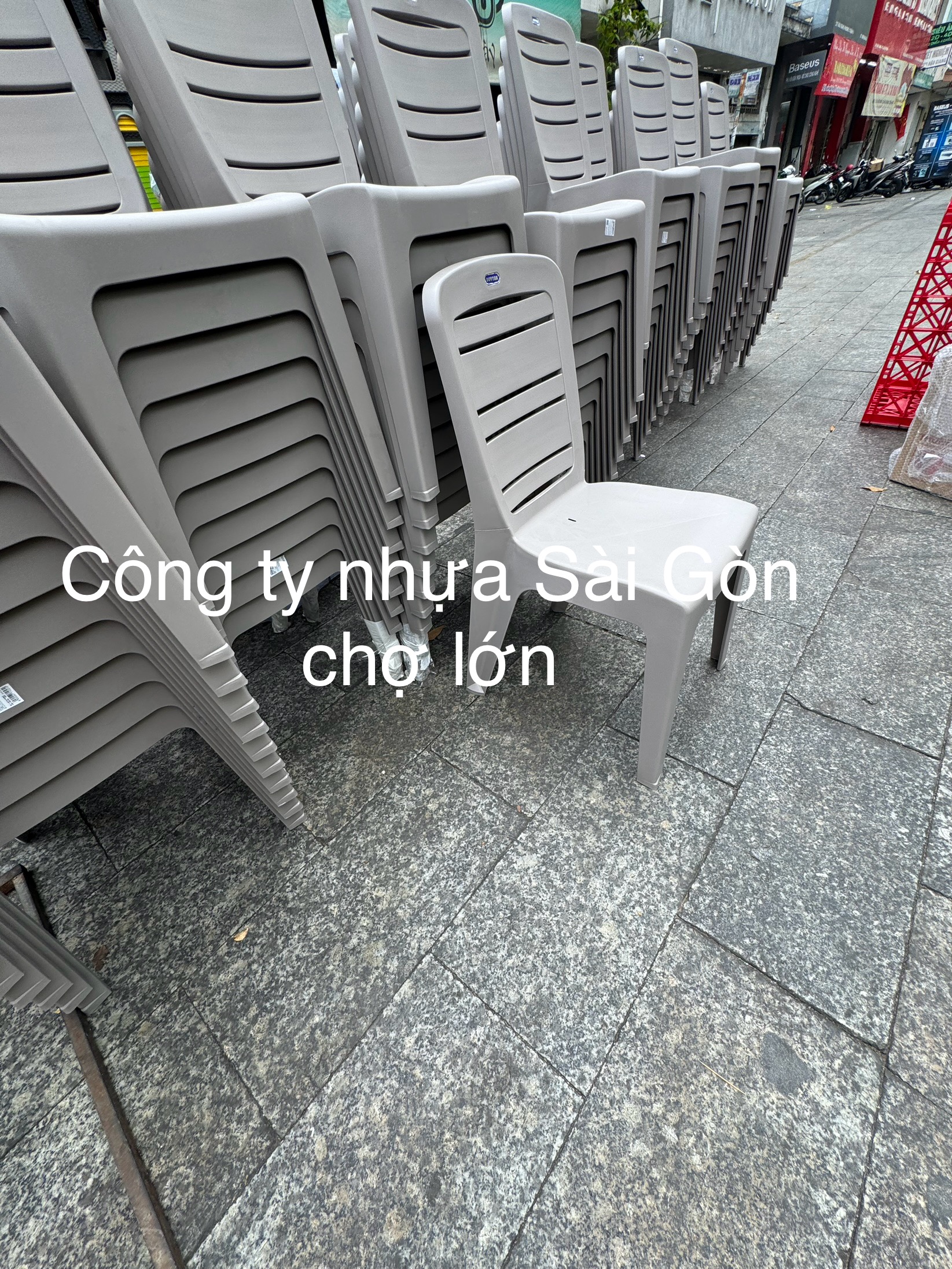 Ghế dựa lớn sọc ngang Duy Tân