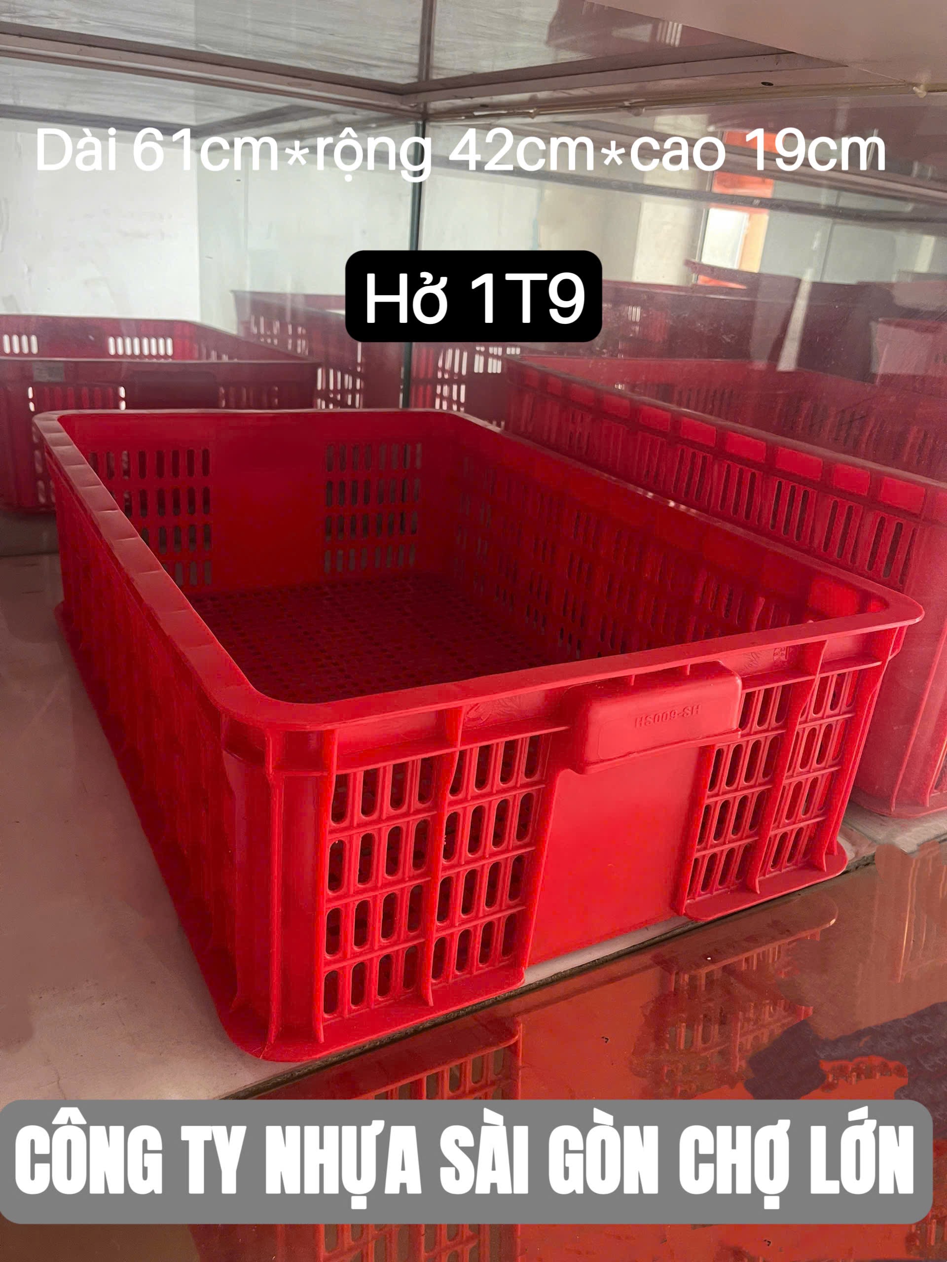 Sóng nhựa hở 1 tấc 9 - hở 1T9 ☘️