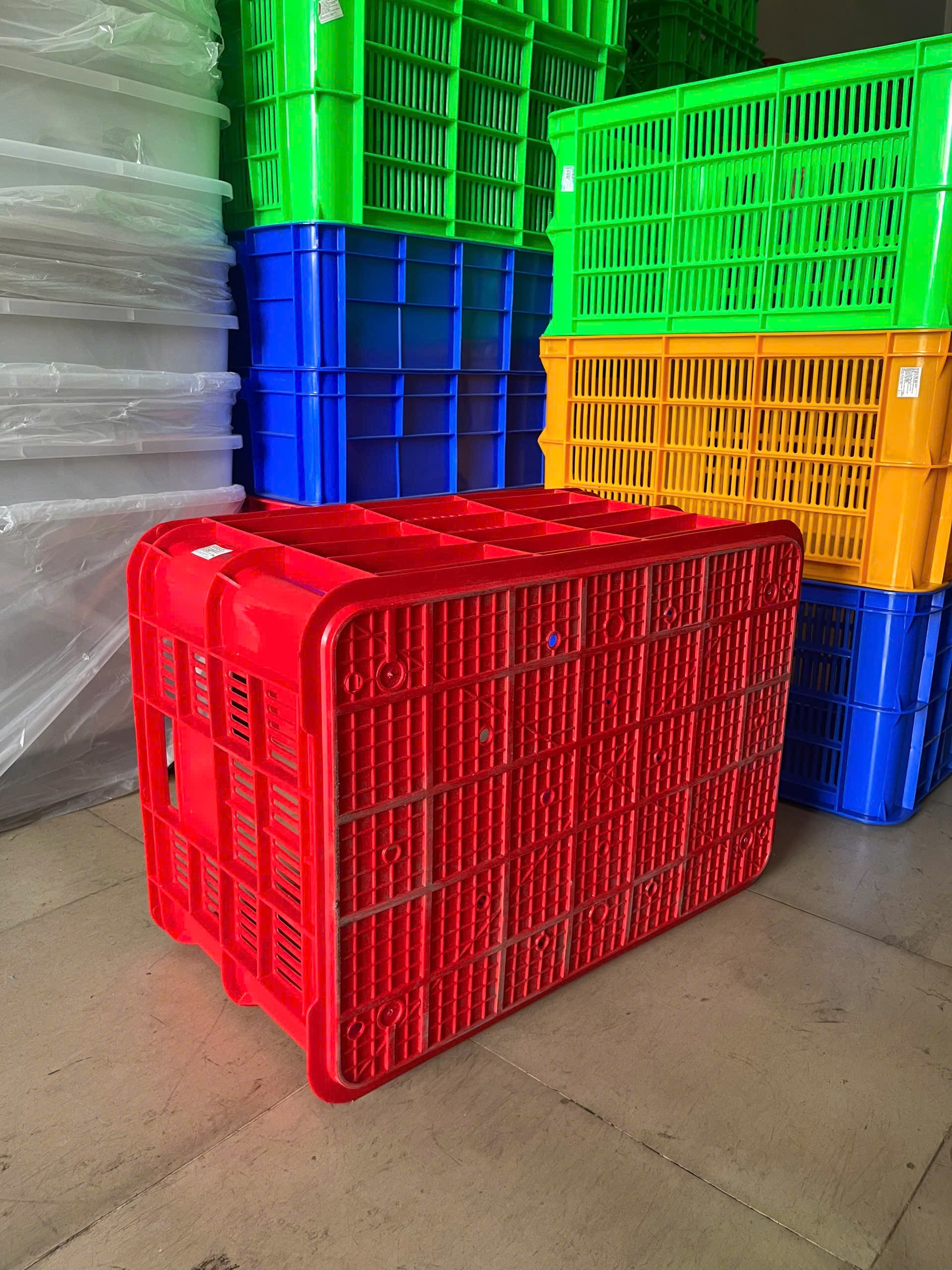 Sóng nhựa hở 3 tấc 1
