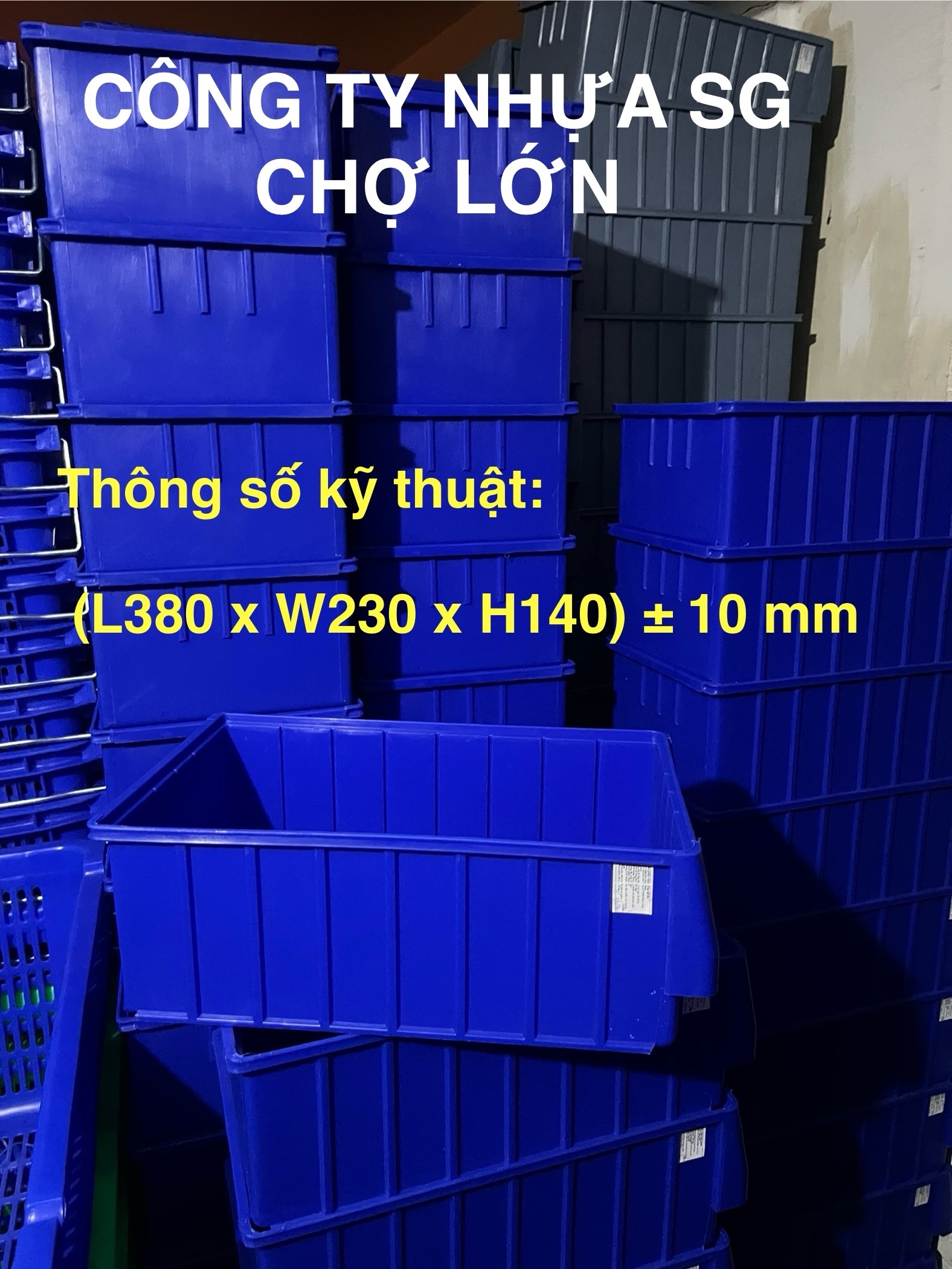 Khay phụ tùng nhỏ KPT01-SB (L380 x W230 x H140) ± 10 mm