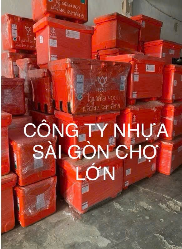 Thùng đá Thái Lan 200 lít nhập khẩu hoa sen bản lề