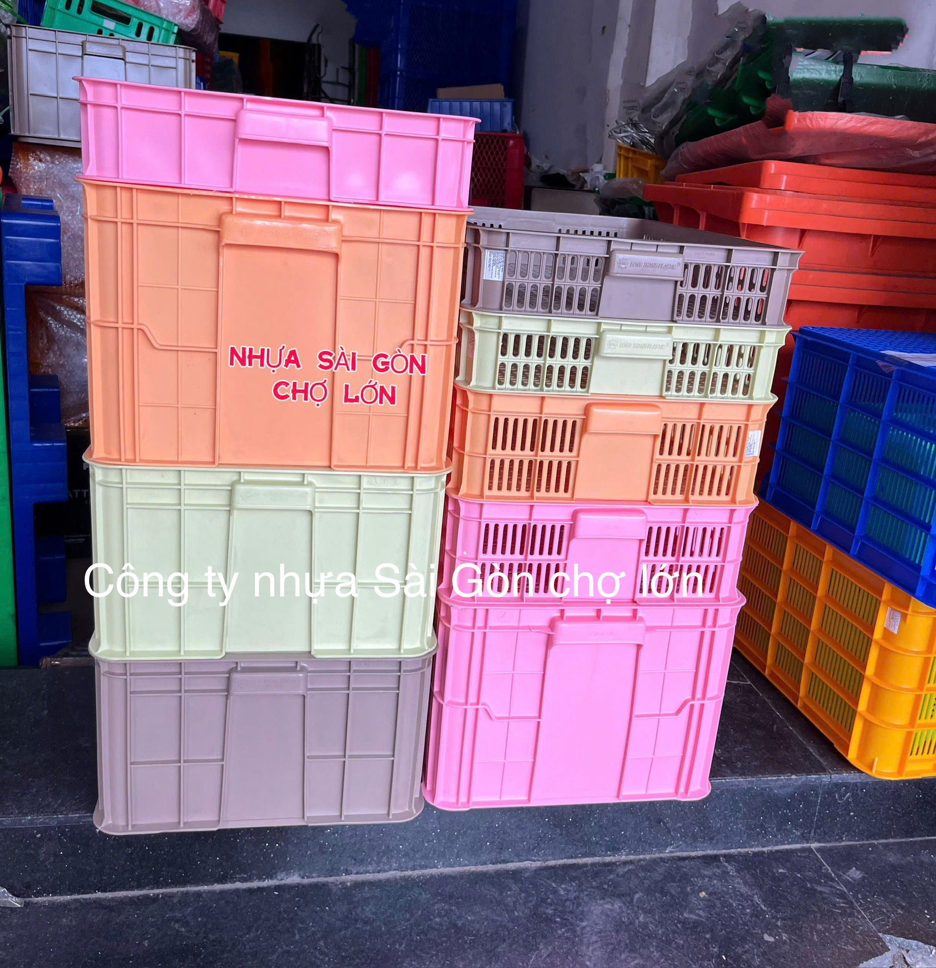 Sóng hở  1T5 màu Hồng và màu cam HS008-SH Long Thành