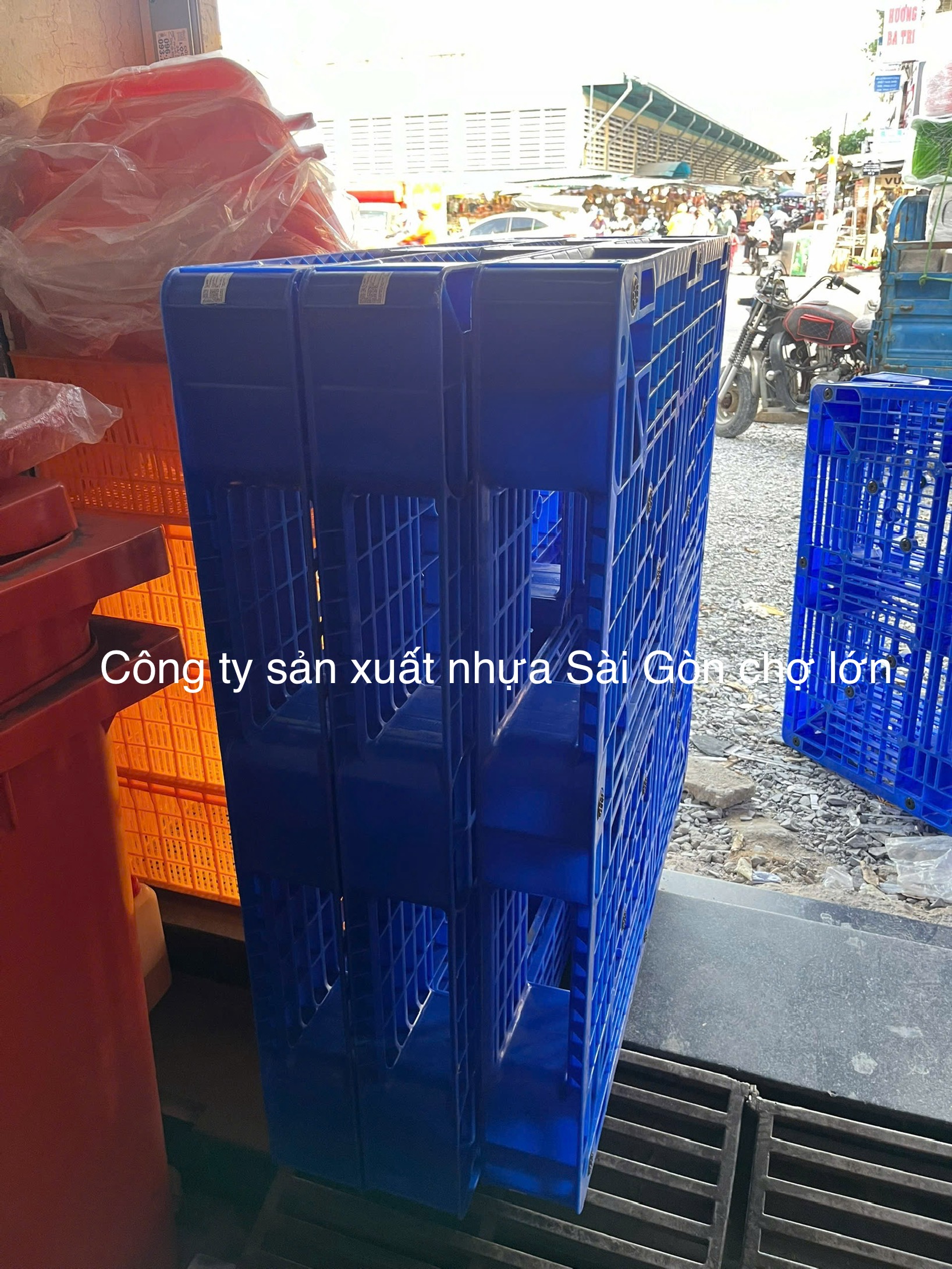 Pallet liền khối  PL15-LK(1100*1100*125 mm)
