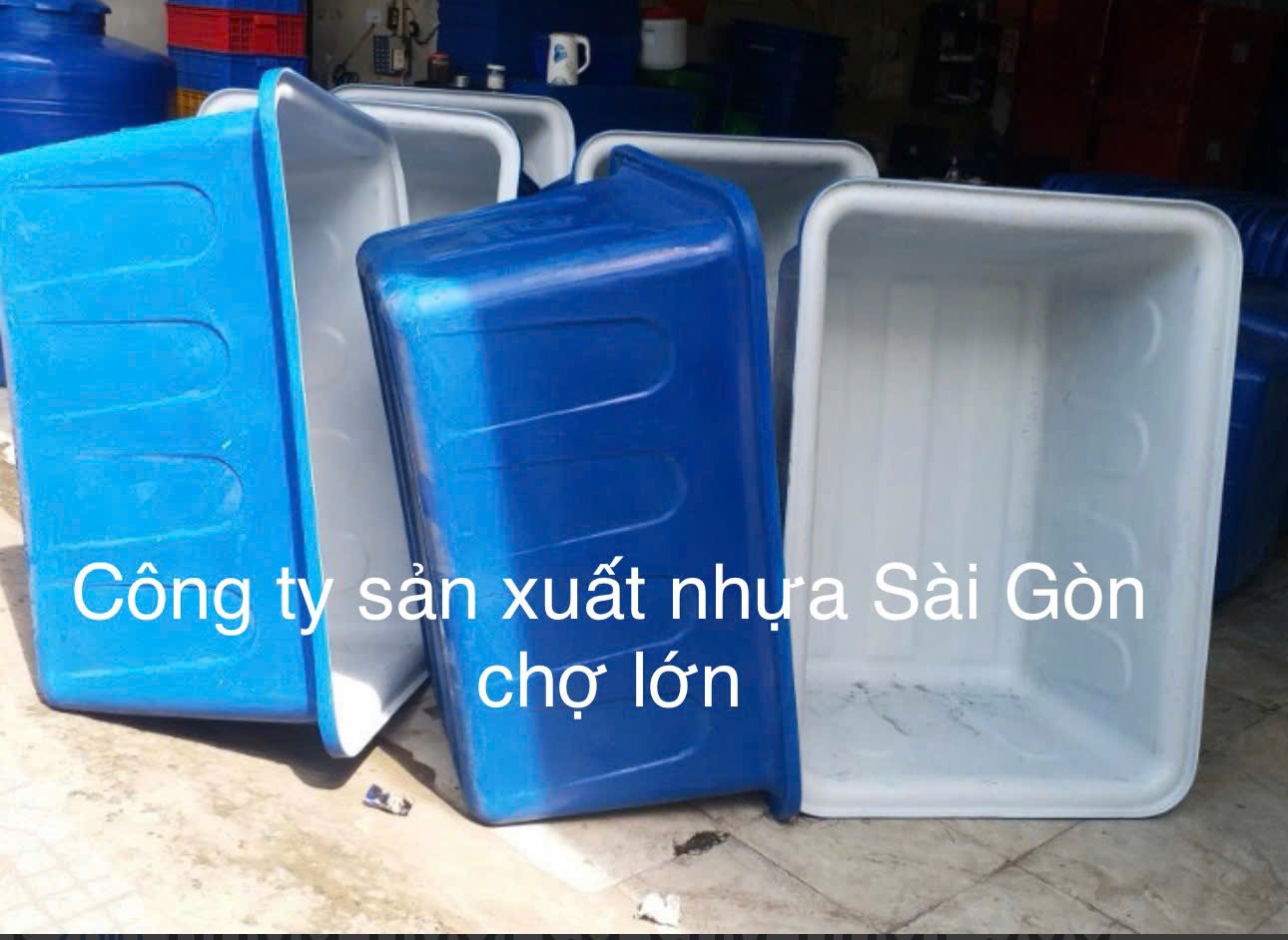 Thùng chữ Nhật nuôi cá 500 lít (132*95*66 cm) 1 lớp và 2 lớp