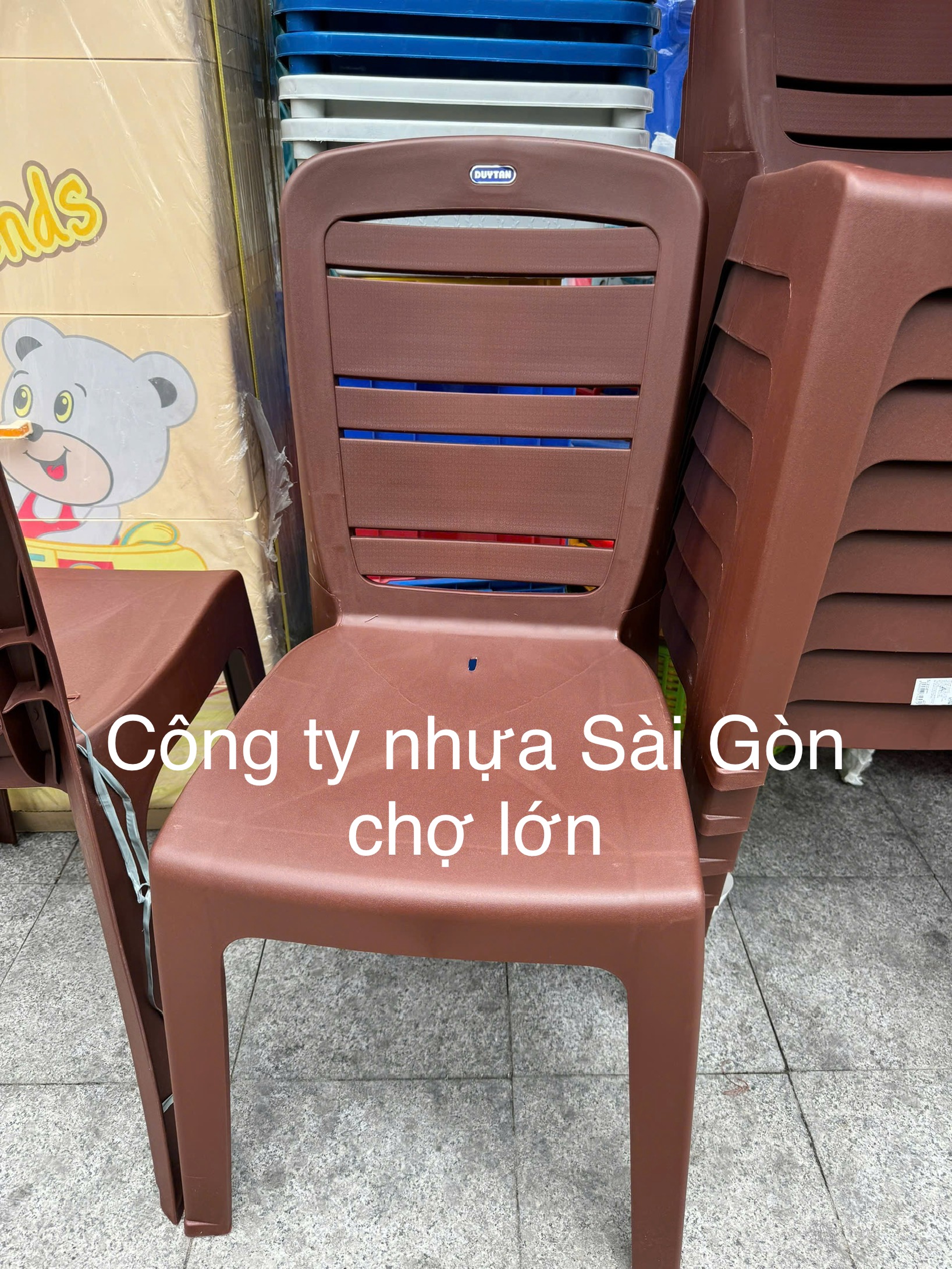 Ghế dựa lớn sọc ngang Duy Tân