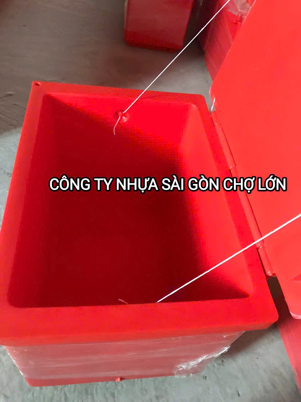 Thùng đá thái Lan 200 lít nhập khẩu mũi neo có bản lề