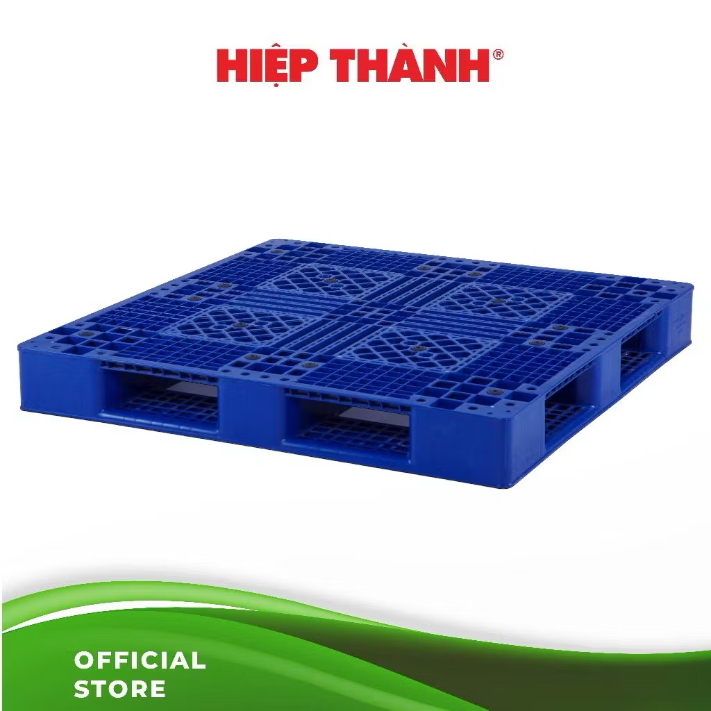 Pallet vuông liền khối 562 (1200*1200*150mm) chính hãng hiệp thành
