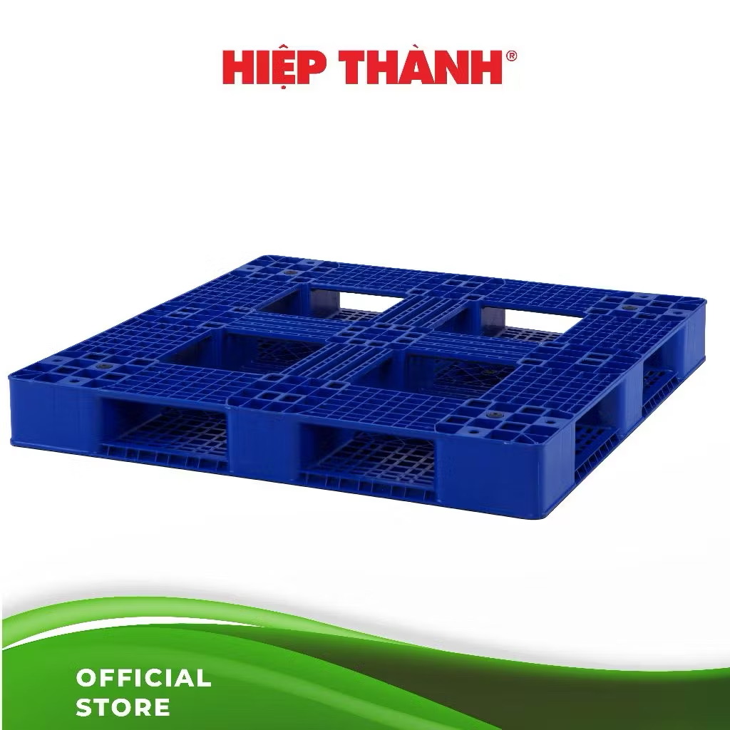 Pallet vuông liền khối 562 (1200*1200*150mm) chính hãng hiệp thành