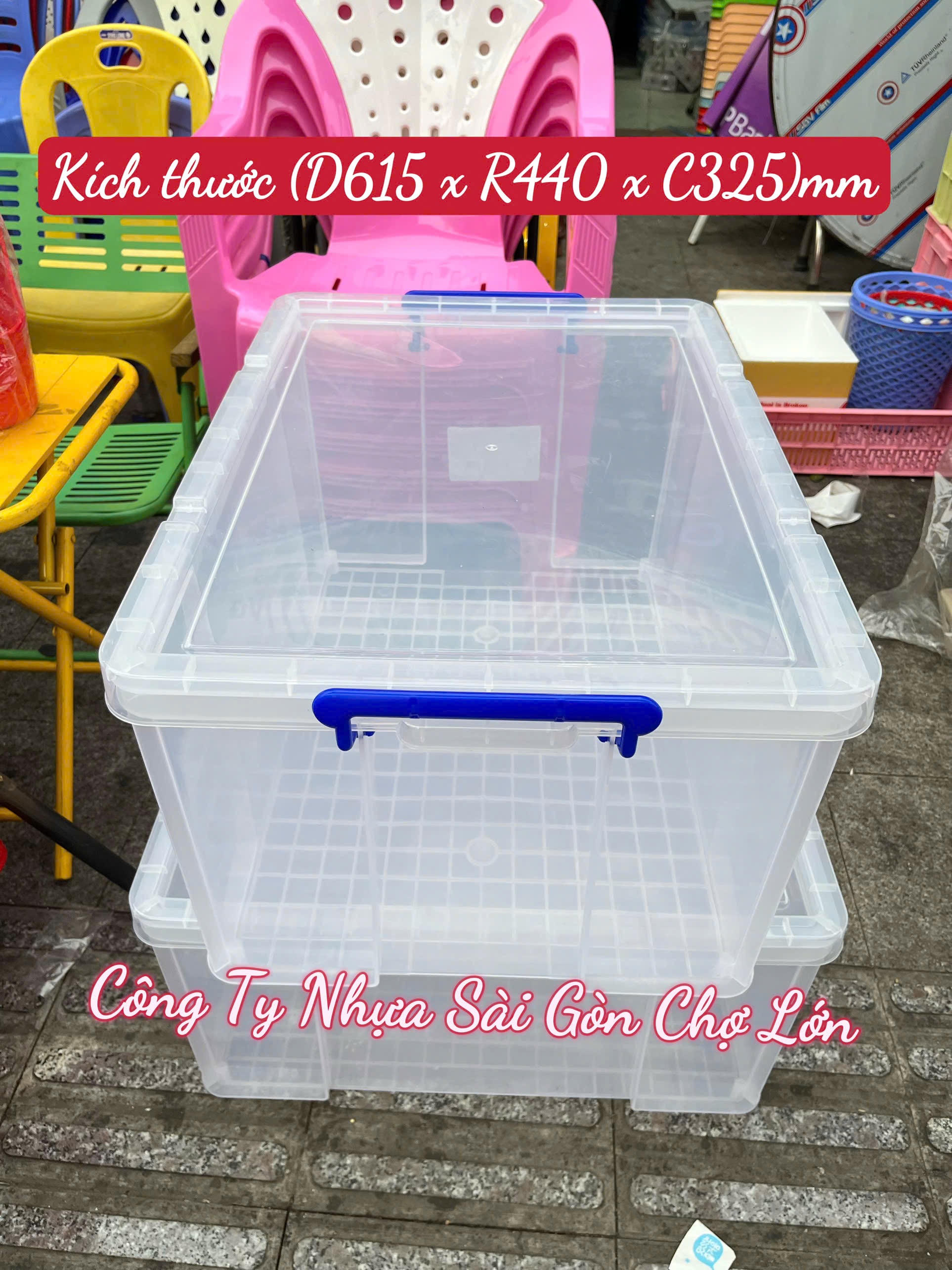 Thùng Mỹ 65 lít chính hãng song long