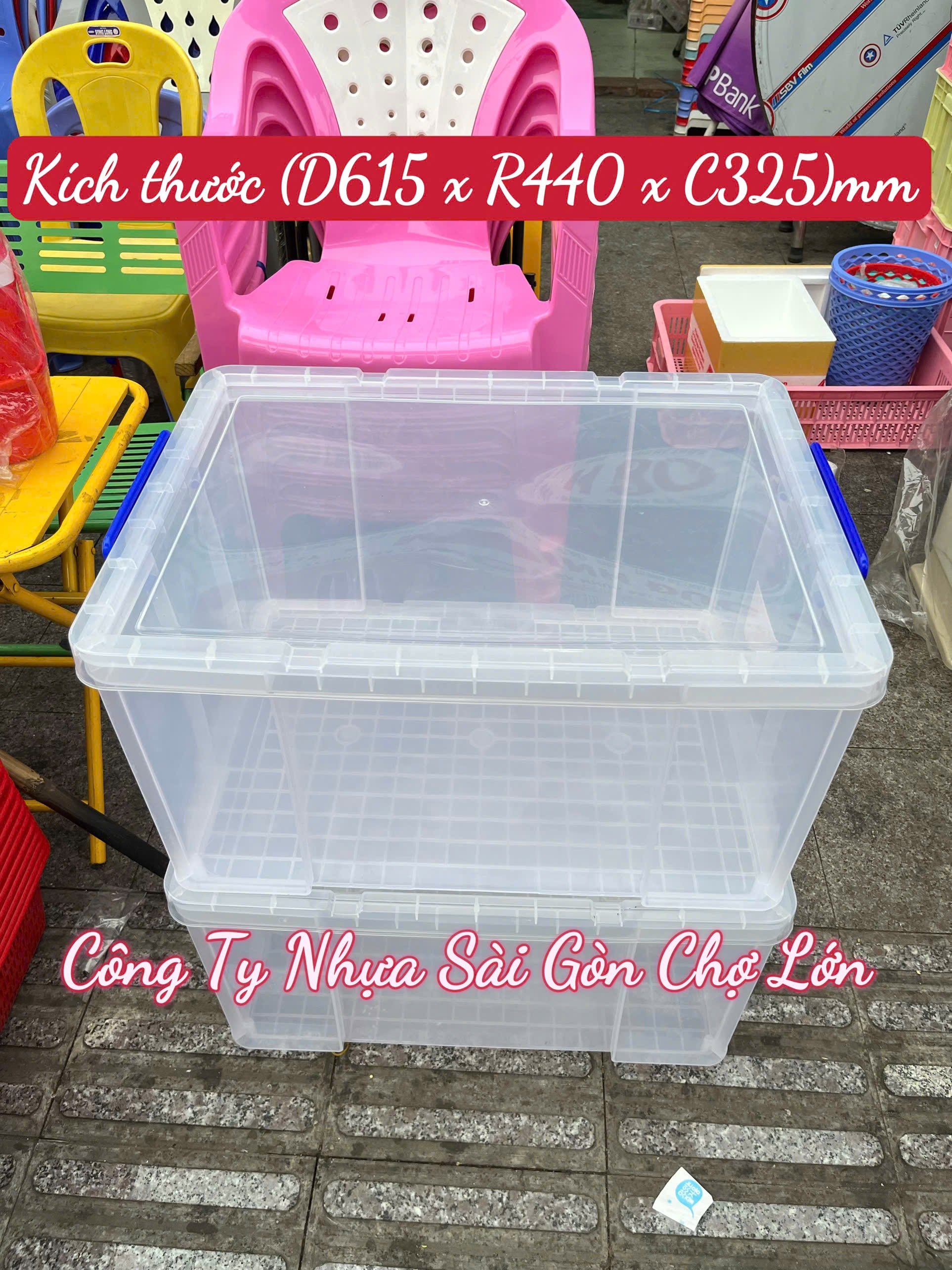 Thùng Mỹ 65 lít chính hãng song long