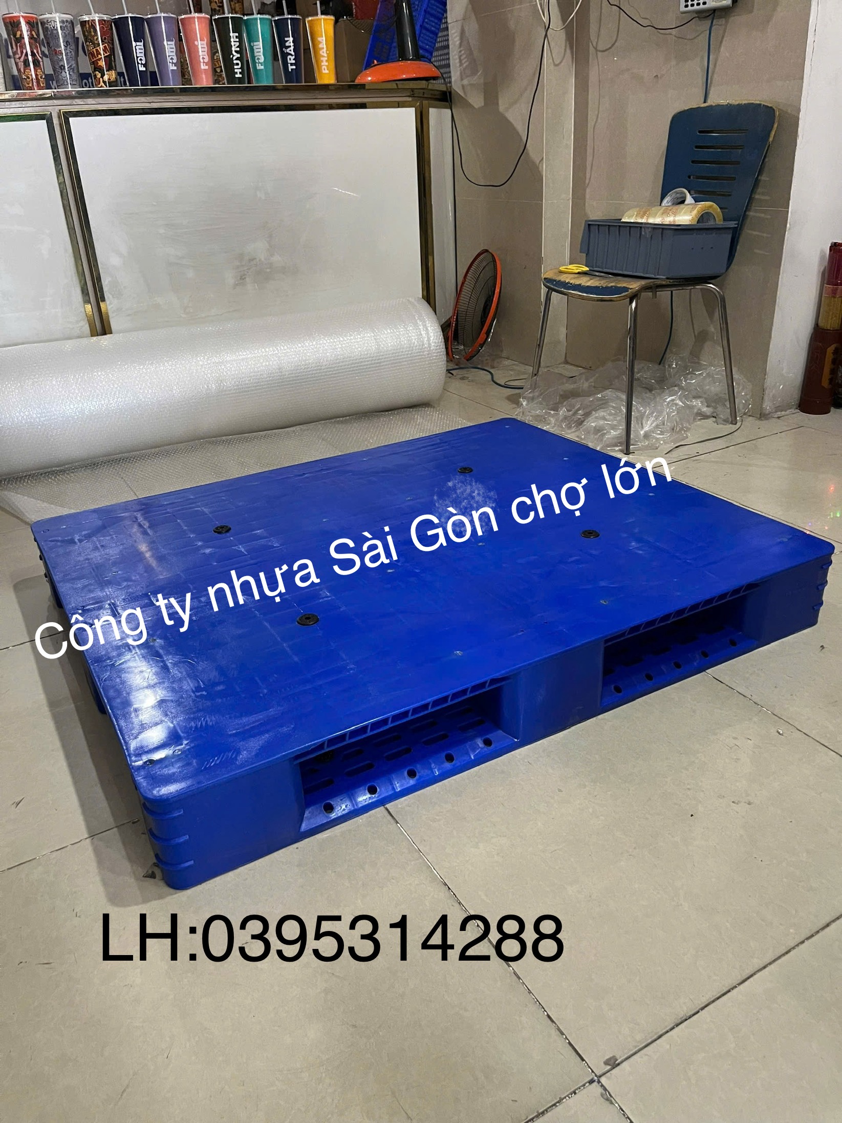 Pallet liền khối mặt bít PL35-LK(1200×1000×150mm)