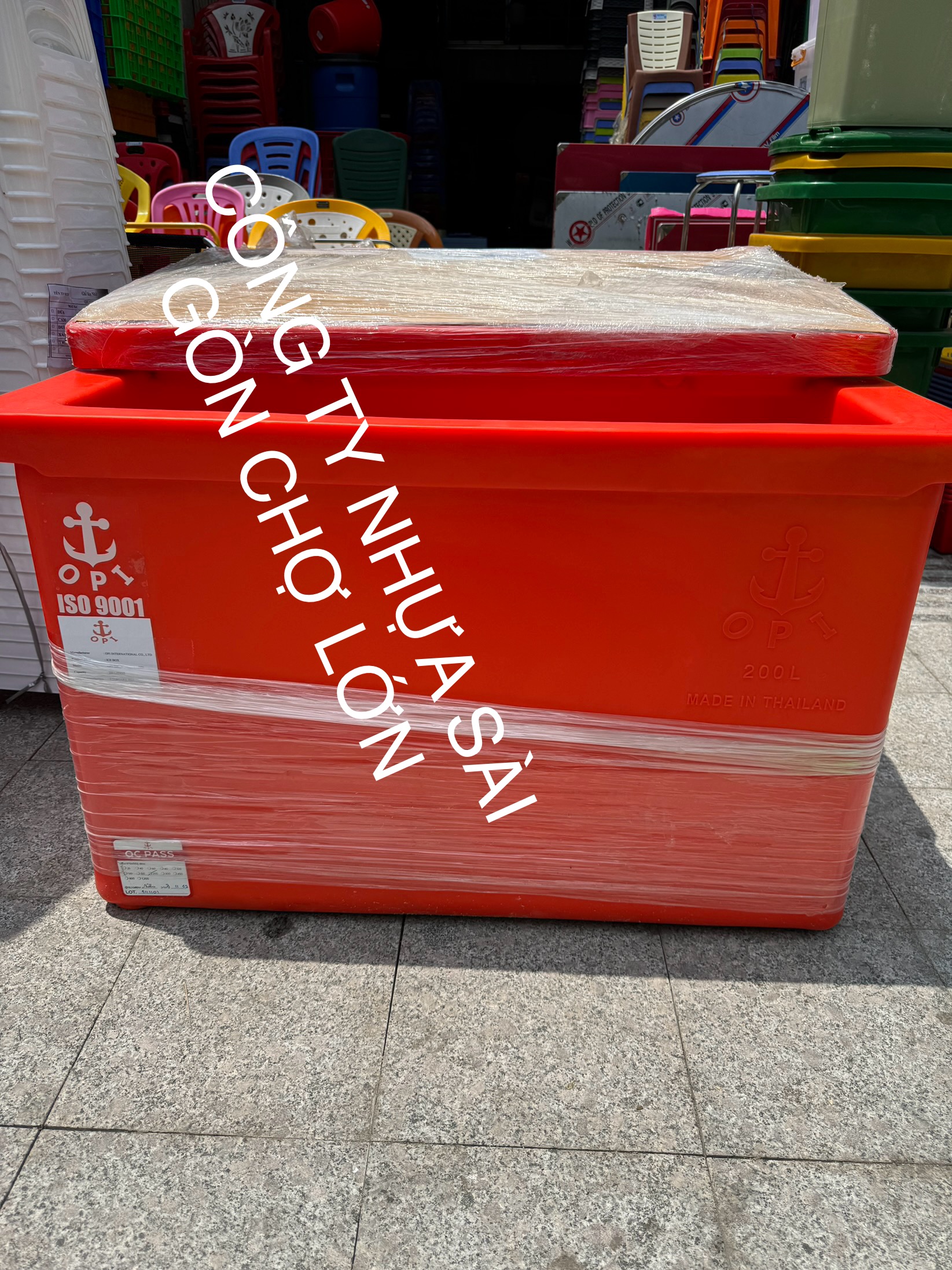 Thùng đá Thái Lan 450 lít nhập khẩu Mỏ Neo