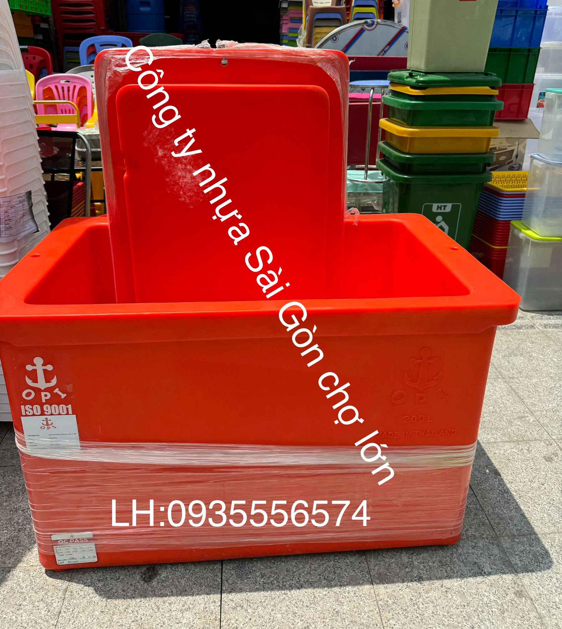 Thùng đá Thái Lan 450 lít nhập khẩu Mỏ Neo