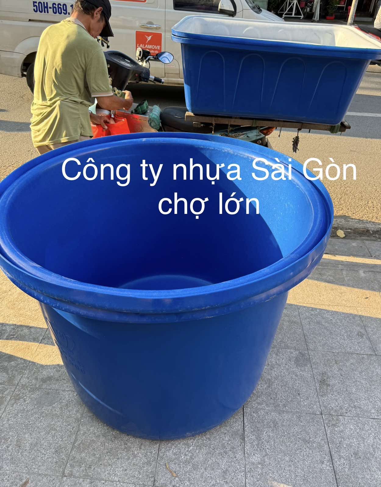 Thùng tròn nuôi cá 500 lít (108*82*77cm) 1 lớp và 2 lớp🌸