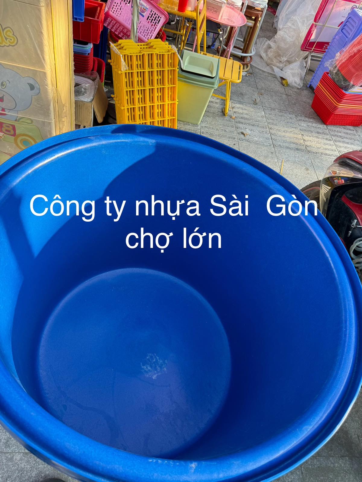 Thùng tròn nuôi cá 500 lít (108*82*77cm) 1 lớp và 2 lớp🌸