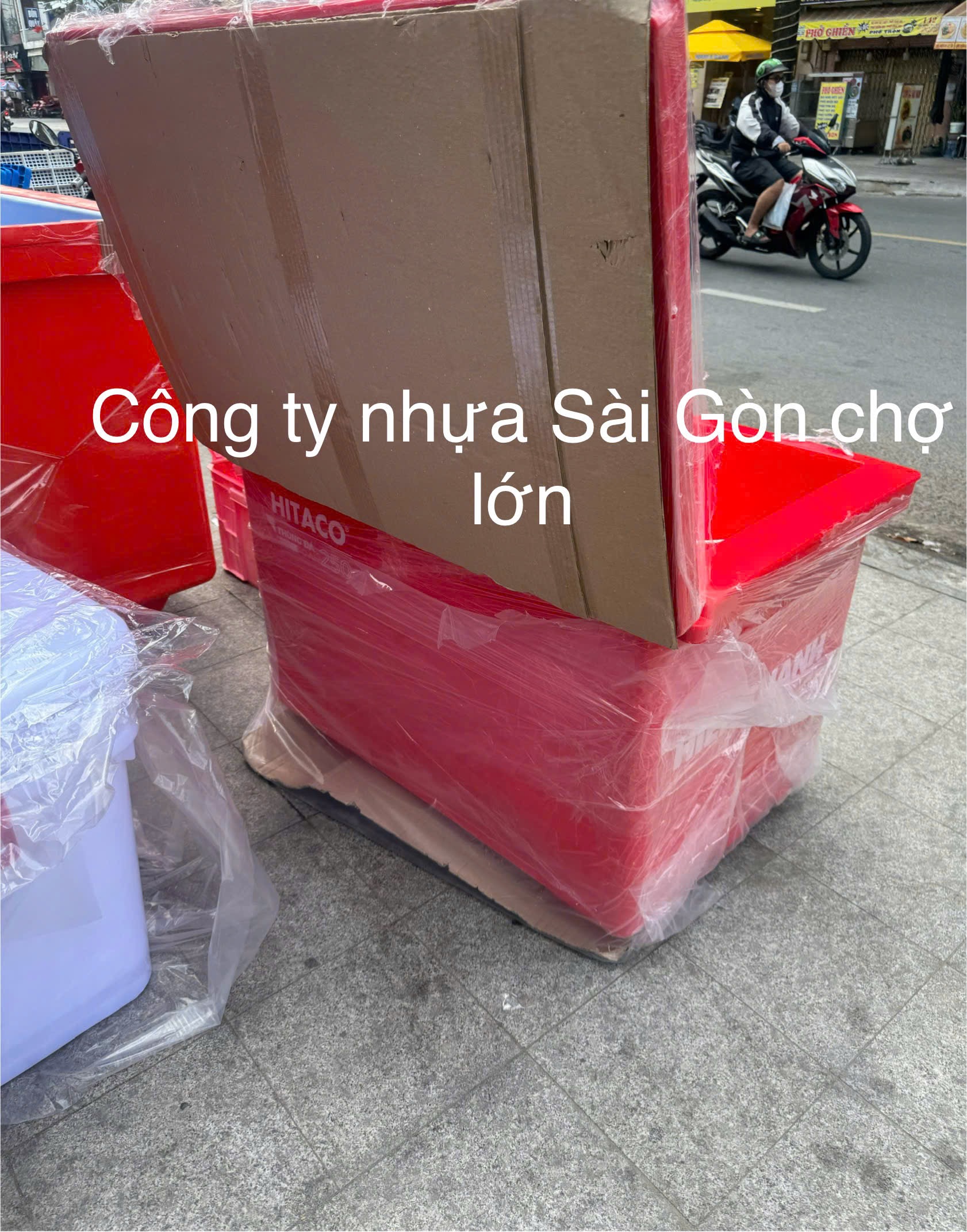 Thùng đá HIBOX 250 lít theo kiểu Thái Lan (chính hãng Hiệp Thành)🌸