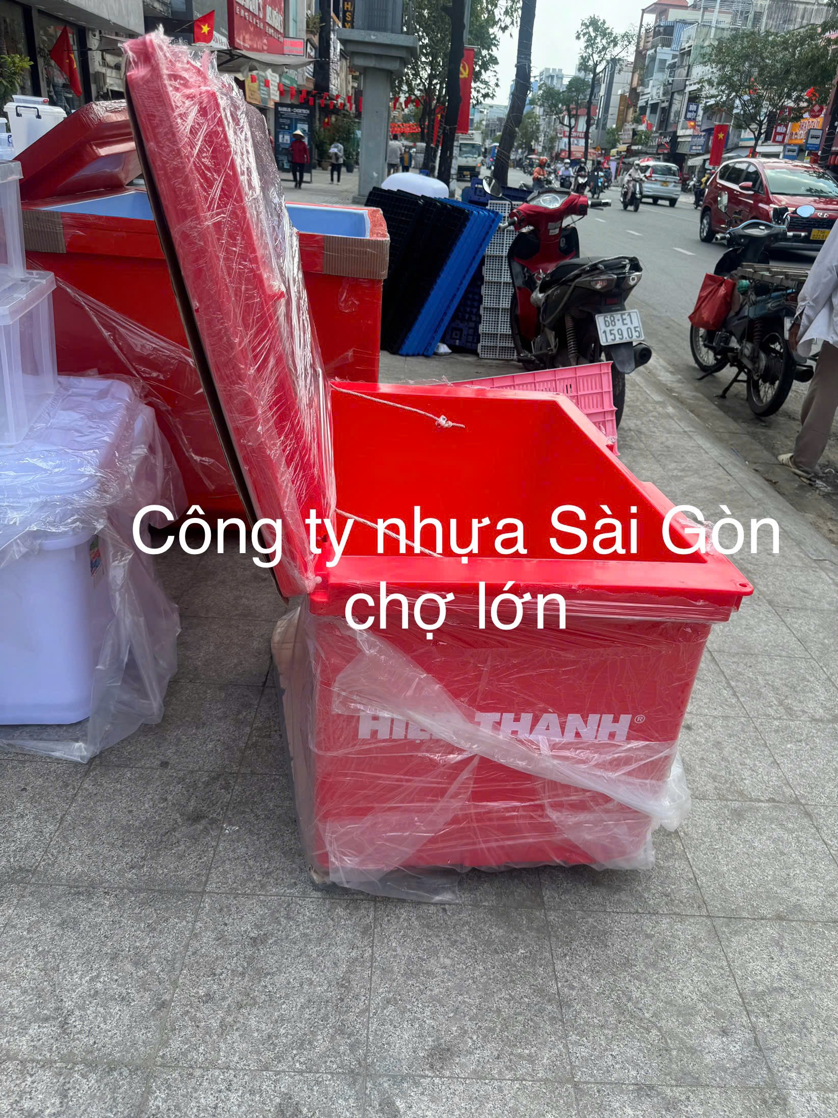 Thùng đá HIBOX 250 lít theo kiểu Thái Lan (chính hãng Hiệp Thành)🌸