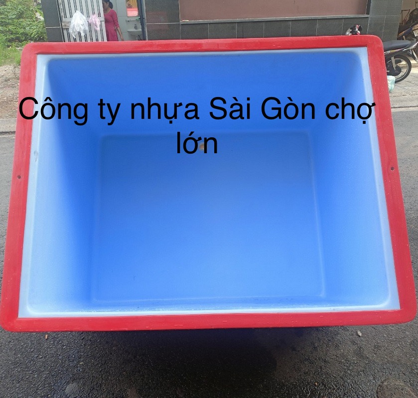 Thùng đá thái Lan 600 lít nhập khẩu (  hiệu Hoa sen)