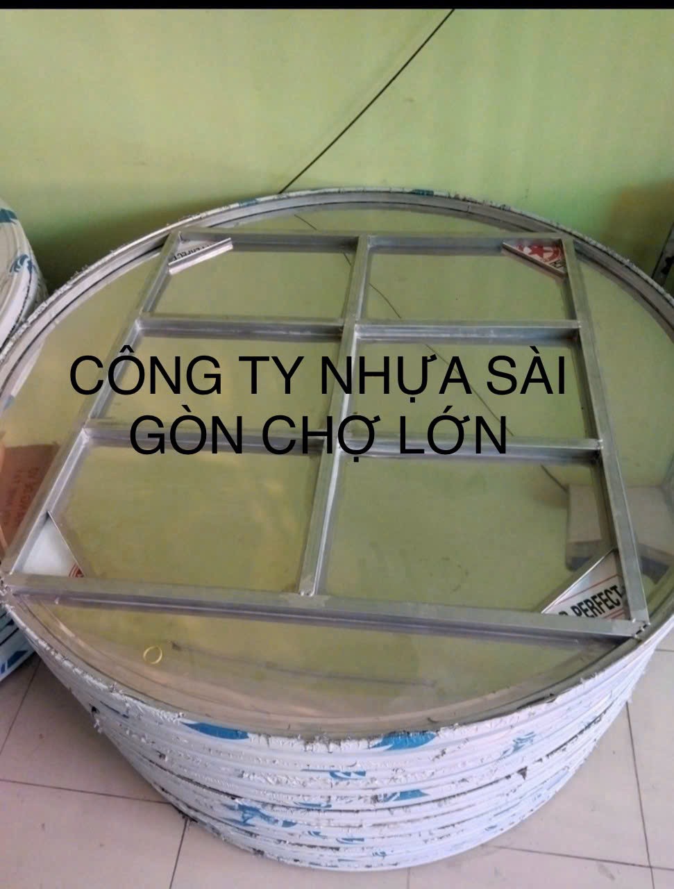 Mặt bàn inox  1m2 chân rời cho đám cưới