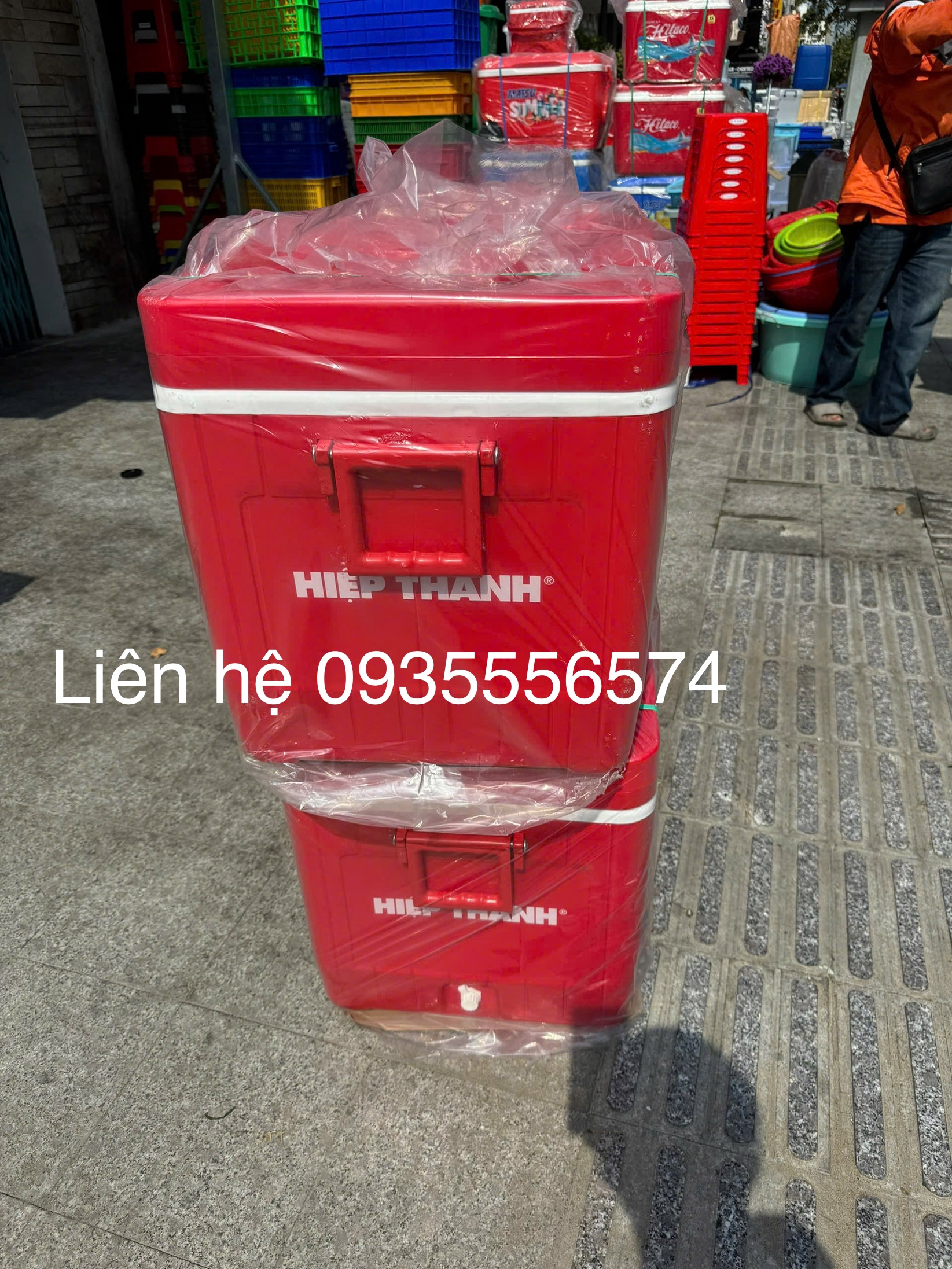 Thùng đá 85 lít chính hãng Hiệp Thành