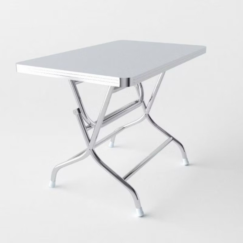 Bàn inox  DELI qui phúc  inox 201 ( hình chữ nhật)