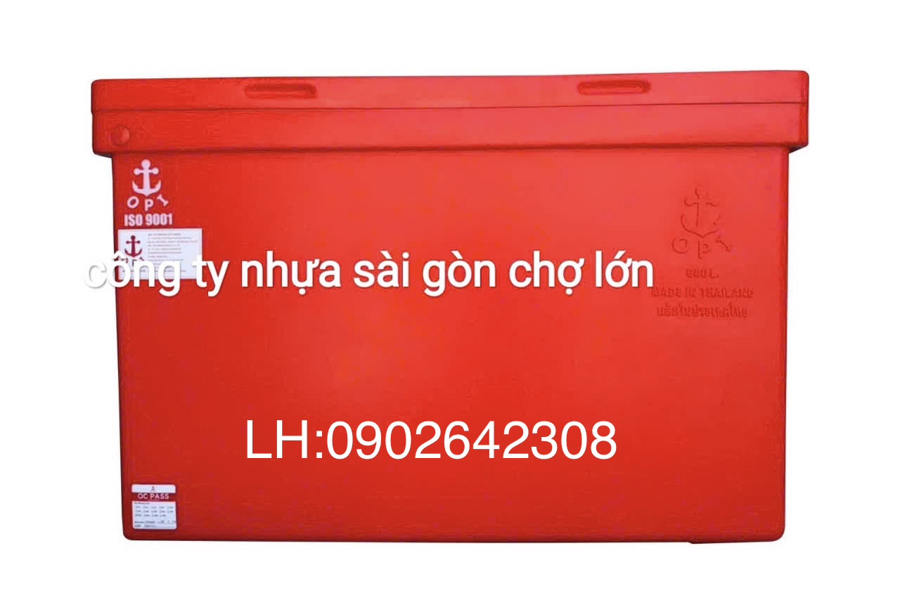 ( Nhập khẩu chính ngạch ) Thùng đá Thái Lan 600 lít nhập khẩu mũi neo không chân