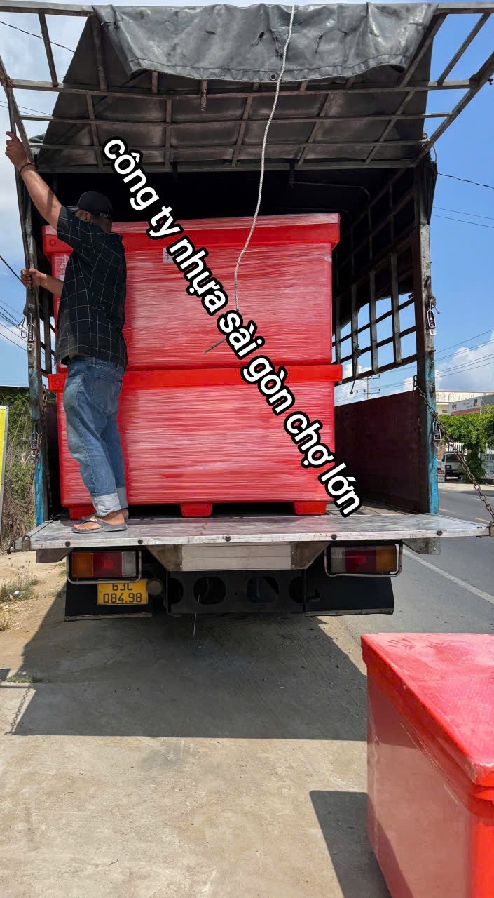 Thùng đá Thái Lan 1300 lít nhập khẩu mũi neo dạng nằm