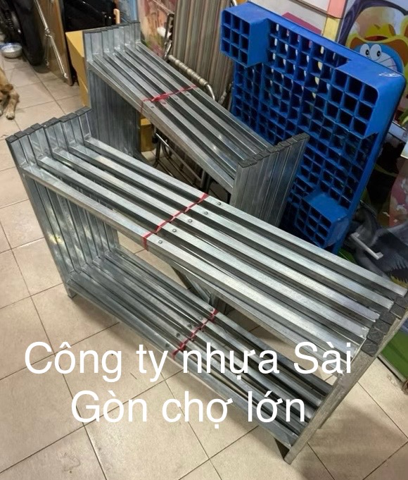 Mặt bàn inox  1m2 chân rời cho đám cưới
